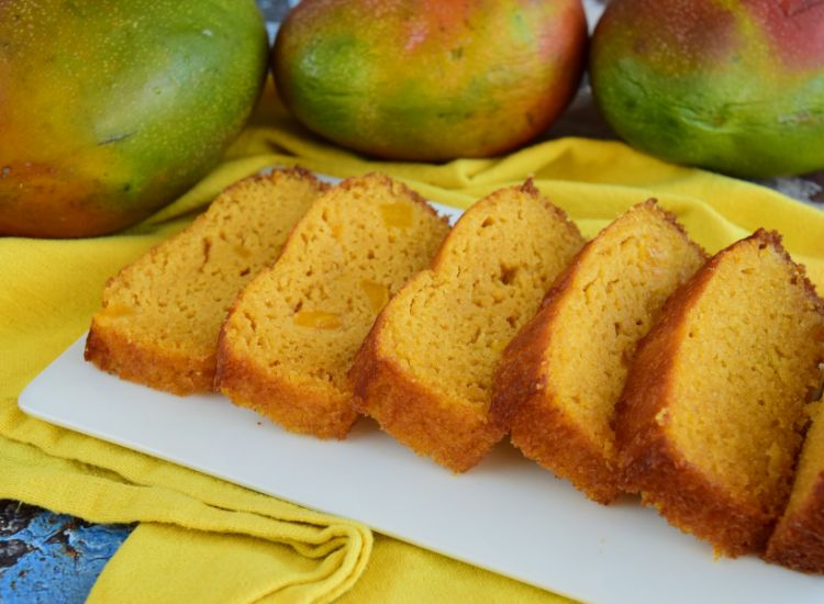 Cake à la mangue moelleux – Recette